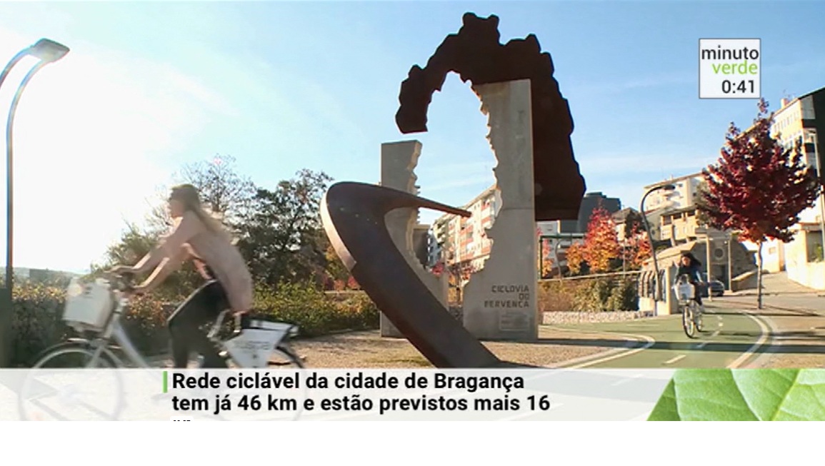 Rede ciclável de Bragança já tem 46 km e estão previstos mais 16